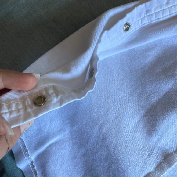 White Karen Scott cover up. Size medium for females. - Picture 4 of 4